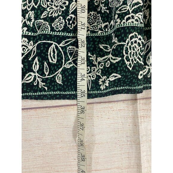 Loft Women's Cap Flutter Sleeve Floral Summer Midi Dress - Medium - Picture 6 of 13